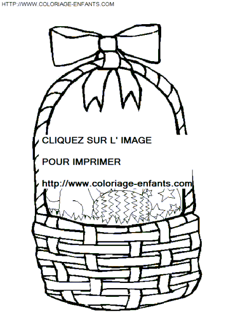 coloriage paques oeufs