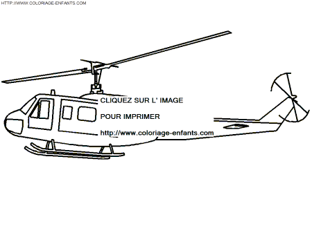 coloriage helicoptere de police
