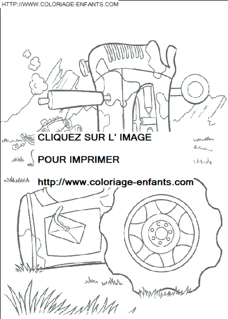 coloriage Heros Cars