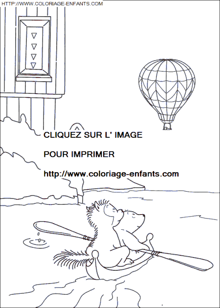 coloriage Heros Plume Ours Polaire
